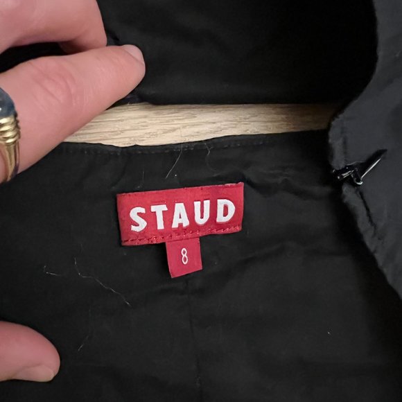 Staud Kai Top Black Size 8 - Picture 4 of 4